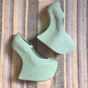 Night Walk Jeffrey Campbell Ming Suede Shoes